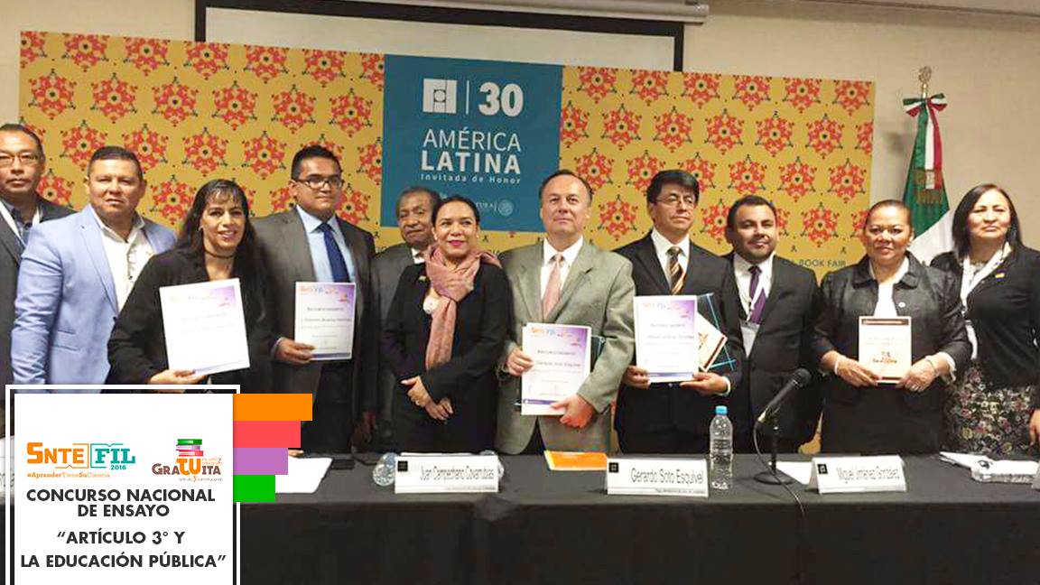 Presentación del «Compendio del Concurso Nacional de Dibujo» en la Feria Internacional del Libro de Guadalajara (FIL) 2016