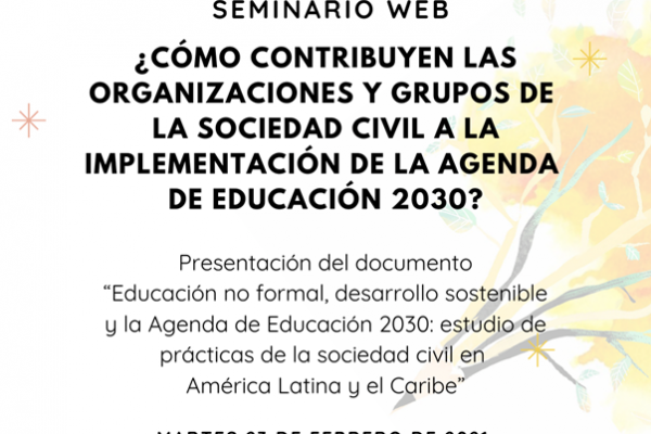 OREALC UNESCO Invitacion Seminario Implementacion agenda 2030