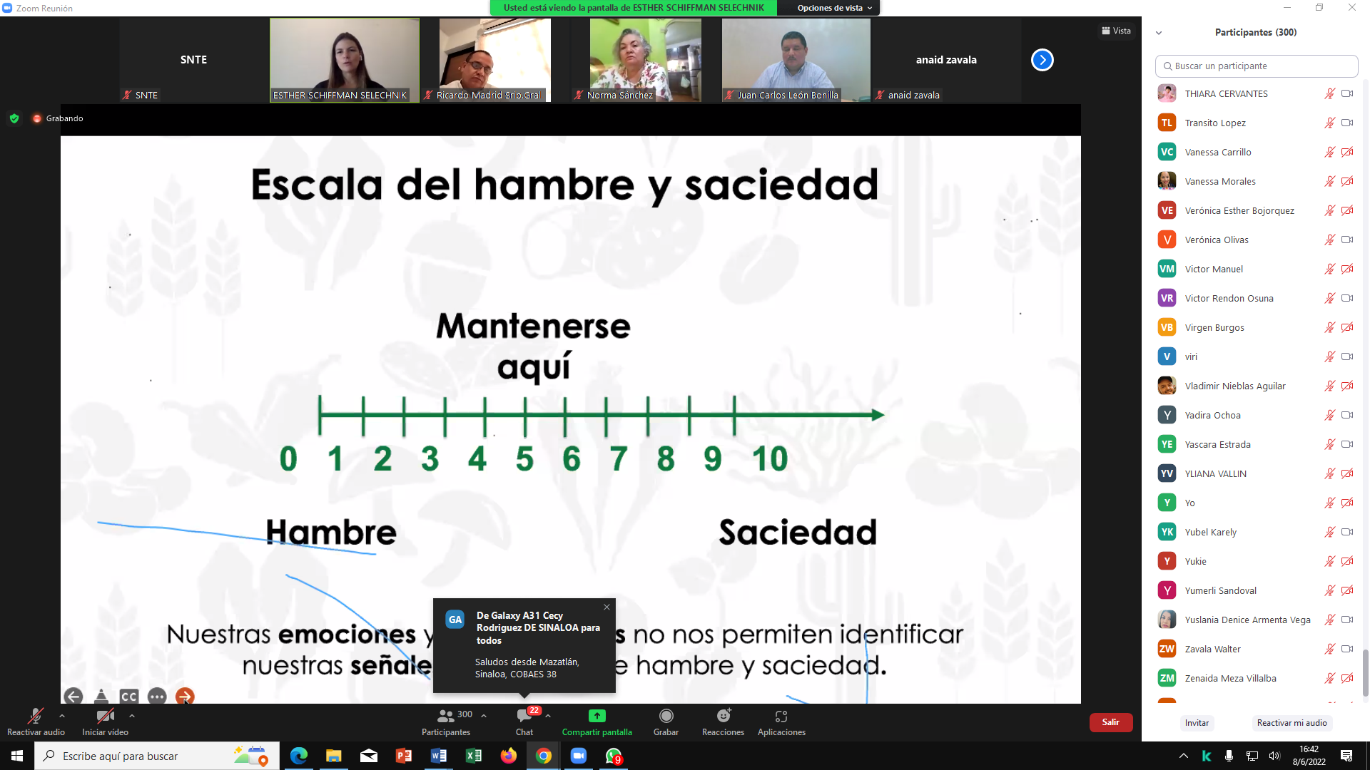 Platicas virtuales para docentes, directivos, padres y madres de familia AMARA-SNTE