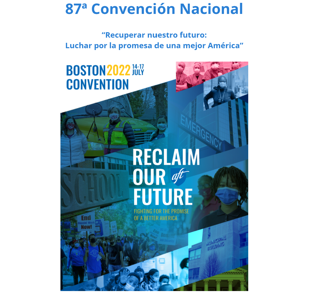 87° Convención de la American Federation of Teachers